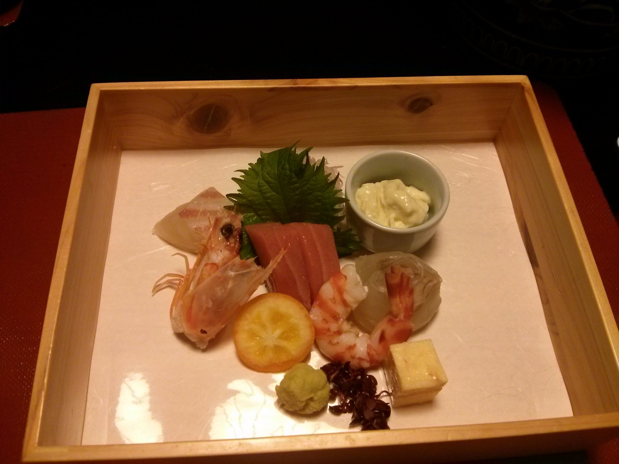 kaiseki dinner