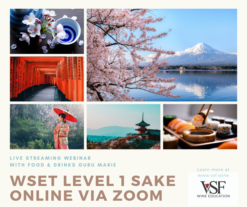 WSET Level 1 Award in Sake course